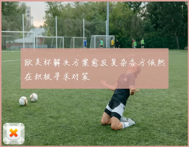 欧美杯解决方案愈发复杂各方依然在积极寻求对策